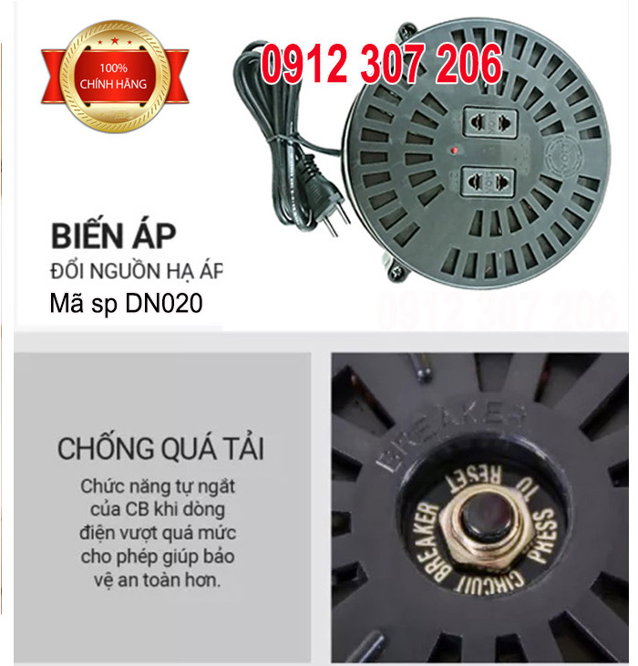 ĐỔI NGUỒN LIOA 2000VA