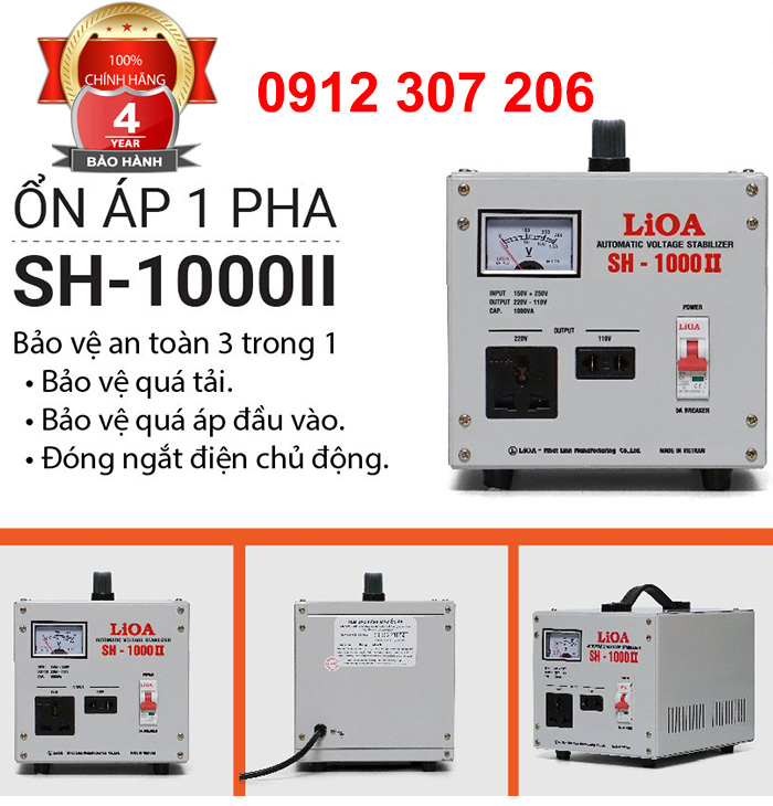 ỔN ÁP LIOA 1KVA SH