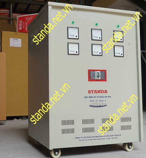 Biến Áp Tự Ngẫu Standa 100kVA 3Pha