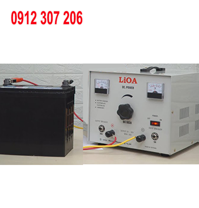 NẠP AC QUY LIOA 50V MAX 30A